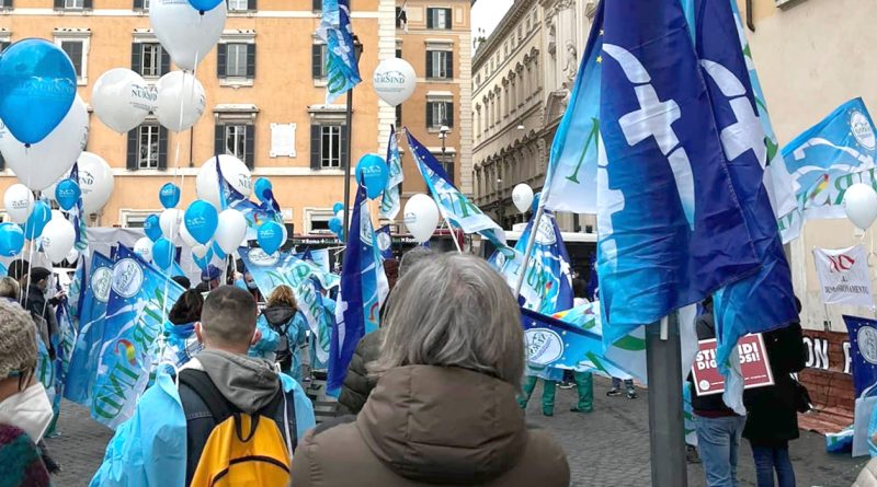 sciopero infermieri Roma